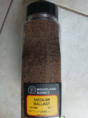 WOODLAND SCENICS Medium ballast BROWN B 1379 | Zustand: Neuf