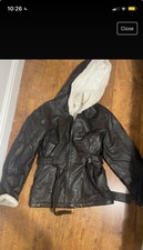 Black Leather Jacket Small