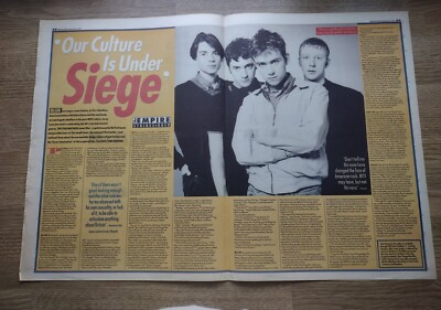 Blur interview -  1993 - Music advert - 15 x 22 Wall art Damon Albarn