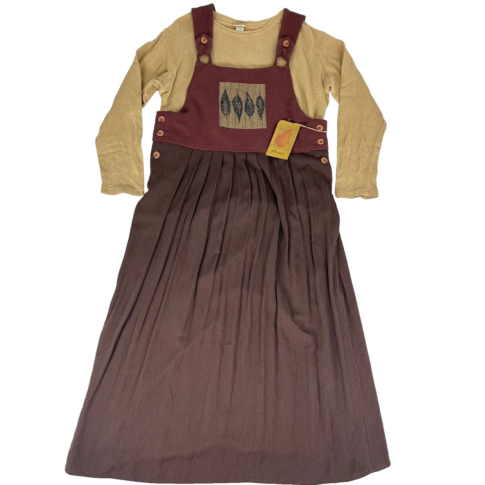 Vestidos Vintage al aire libre de algodón para mujeres