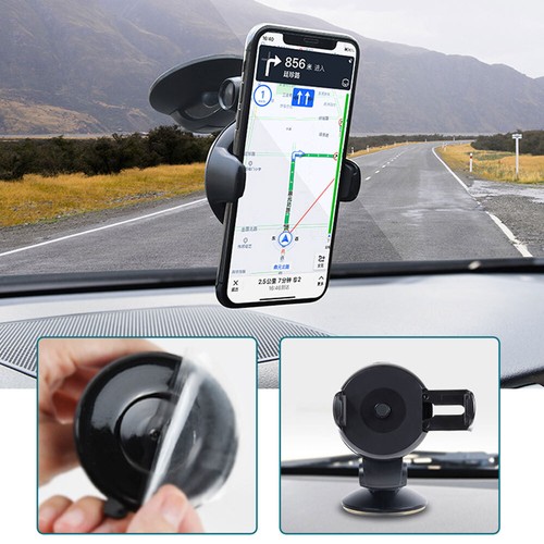 Car 360° Mobile Cell Phone Holder Stand Dashboard Suction Mount Windscreen - Bild 2 von 13