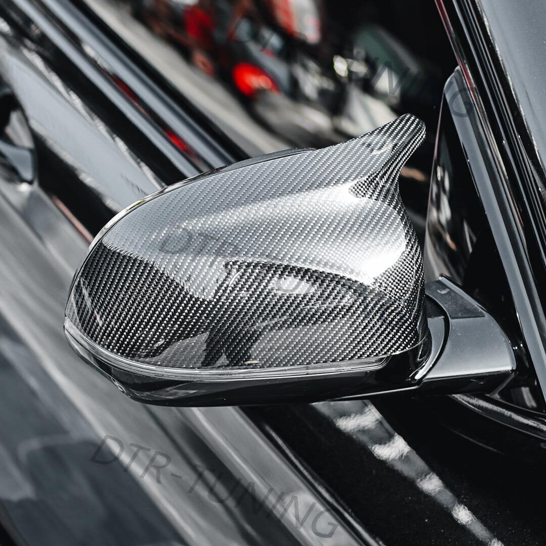 M Style Carbon Fibre Wing Mirror Caps Upgrade for BMW X3/X4/X5/X6