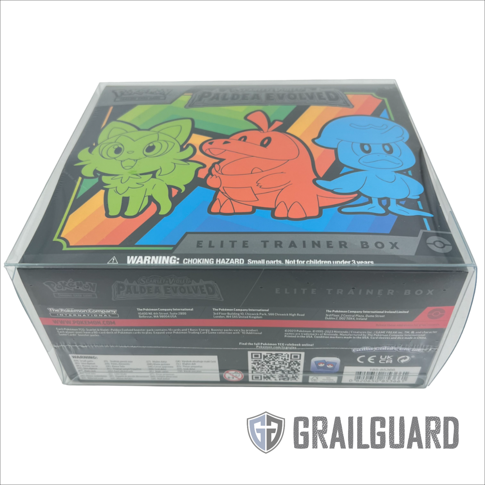 Protection Plexi Pour Pokemon Elite Trainer Box Plus (ETB) – TCG-Cases.de