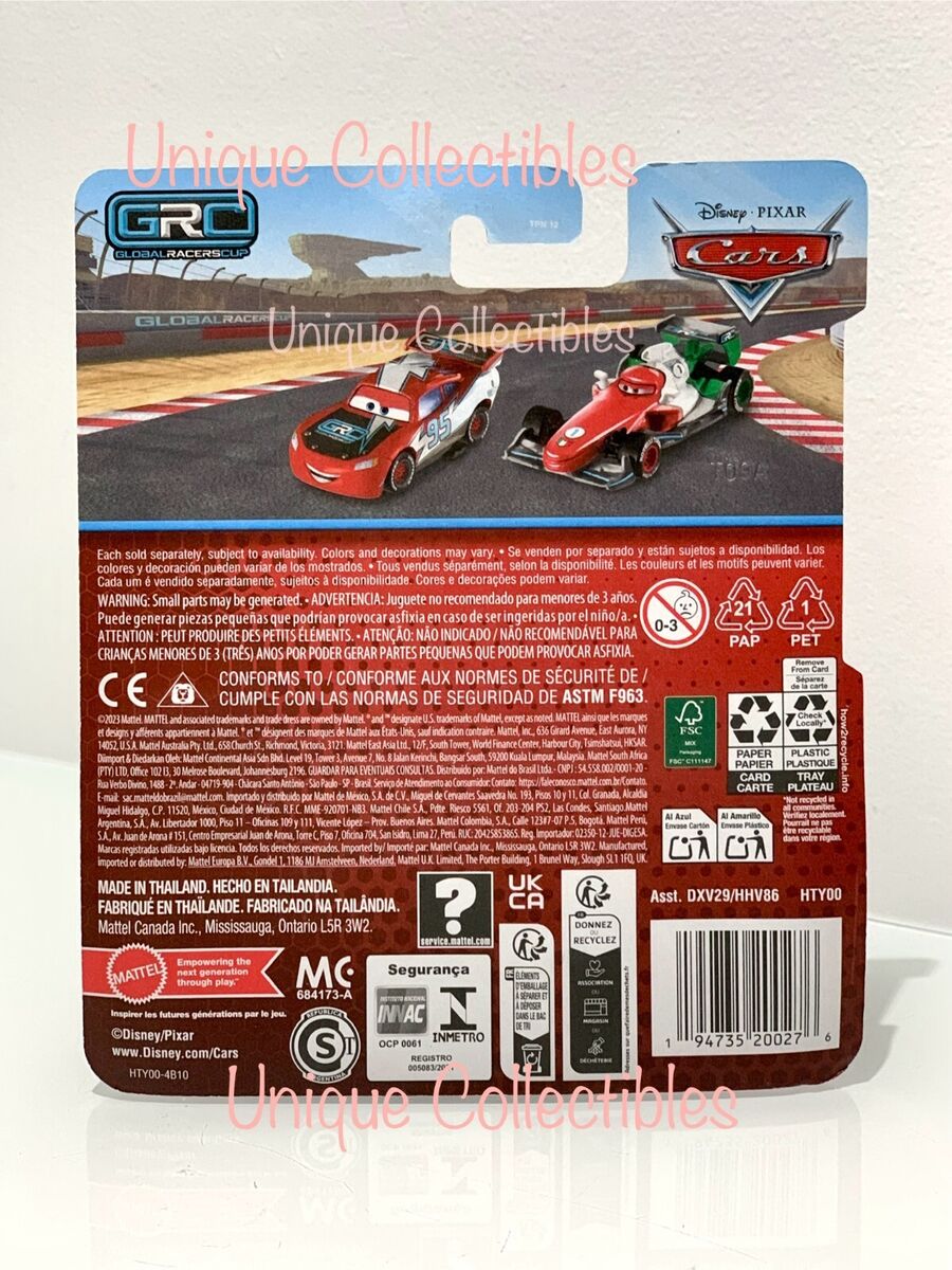 Disney Cars Lightning McQueen Global Racers Cup Diecast Toy Disney Cars Lightning McQueen Global Racers Cup Diecast Toy