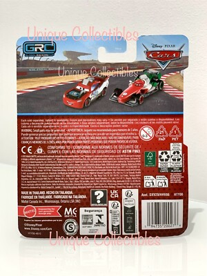 Disney Cars Lightning McQueen Global Racers Cup Diecast Toy Car