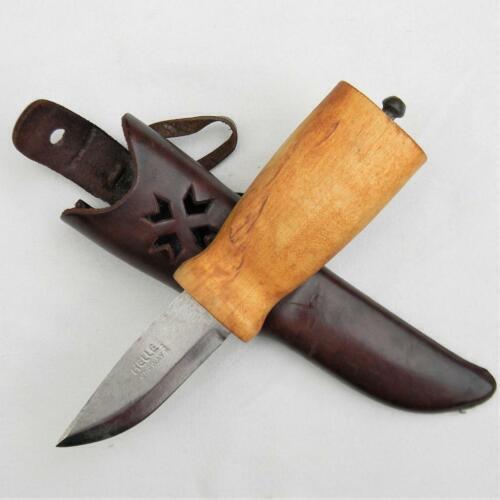 Helle Knives - GT 14 Knife 14C28N - Norway Made - Wood Handle +