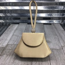 Cache Wristlet Convertible Strap Champaign Purse Beaded Formal Wedding Small Bag