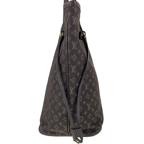 Louis Vuitton Monogram Idylle Neverfull MM Cotton Nylon Brown Tote bag 3075