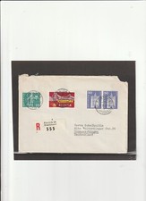 Schweiz - Einschreiben 12.03.1963 " Zürich 23 - Donaueschingen "