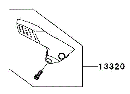 リィエル KAWASAK REVERSE Lever Assy 13320-0573 ULTRA 250 260X 260LX 13320