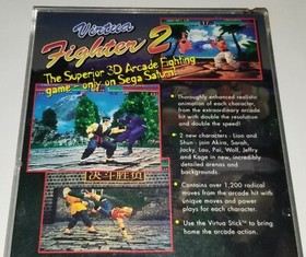 VIRTUA FIGHTER 2 SEGA SATURN VIDEO GAME 95 COMPLETE ARCADE VTG