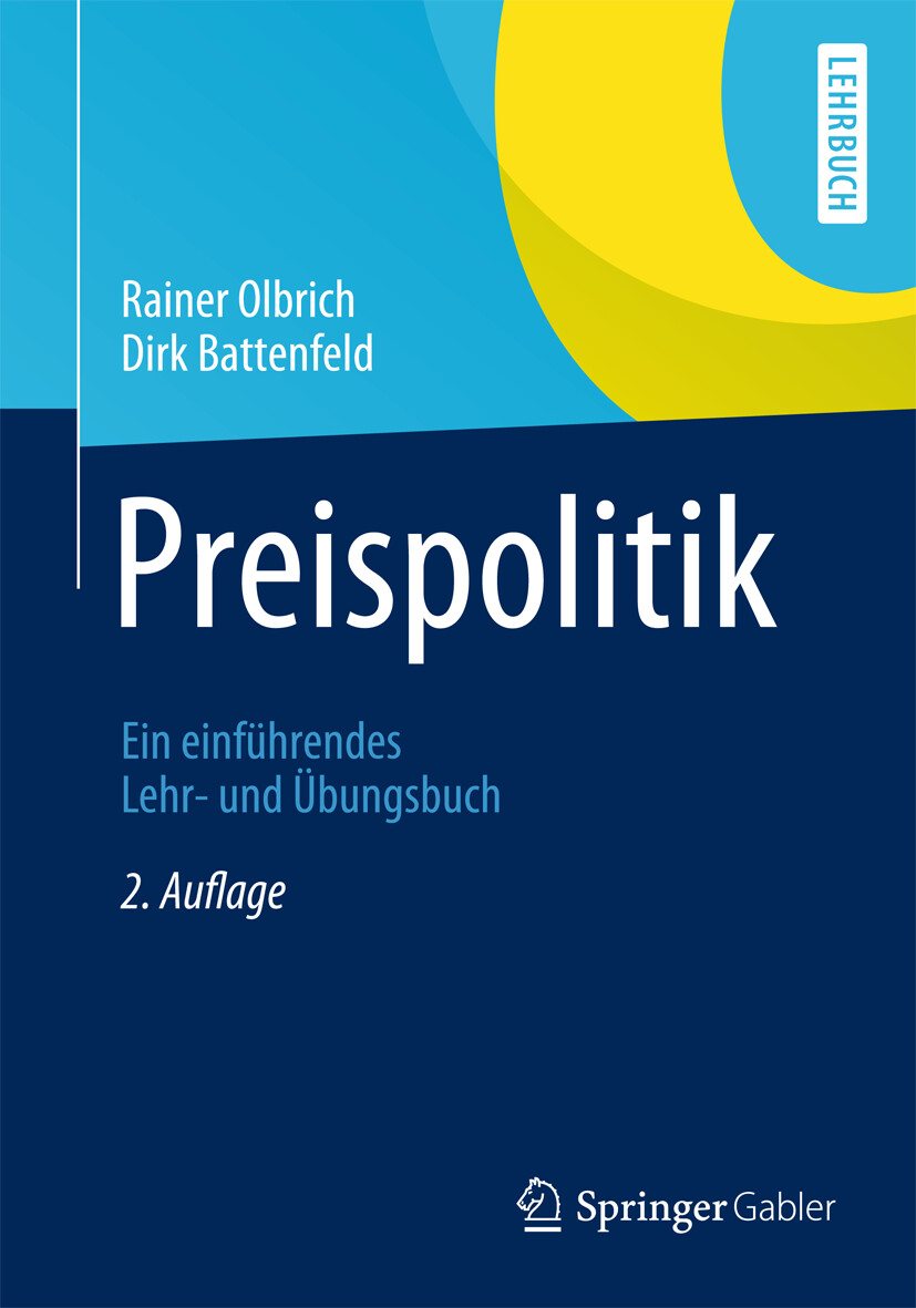 Thumbnail - Rainer Olbrich; Dirk Battenfeld / Preispolitik