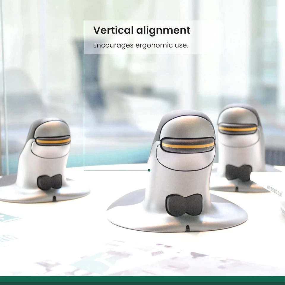 Penguin  Ambidextrous Vertical Mouse Wired Medium - 9820100 - Image 4 of 4