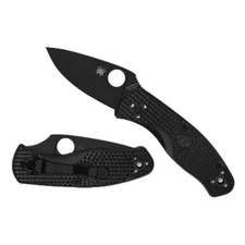 Spyderco Persistence Lightweight 6.85 Inch PlainEdge Pocket Knife (Black)