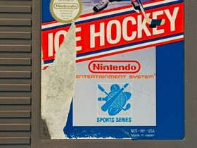 NES ICE HOCKEY 1988 TESTED WORKS GREAT! Authentic NINTENDO NES