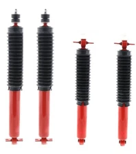 Front and Rear MonoMax Shock Absorbers Kit KYB For Jeep TJ 1997-2006