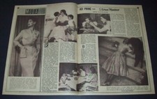 SILVANA MANGANO - FAMIGLIA rivista turca CENTROFOLD/CLIPPING/FOTO 48006