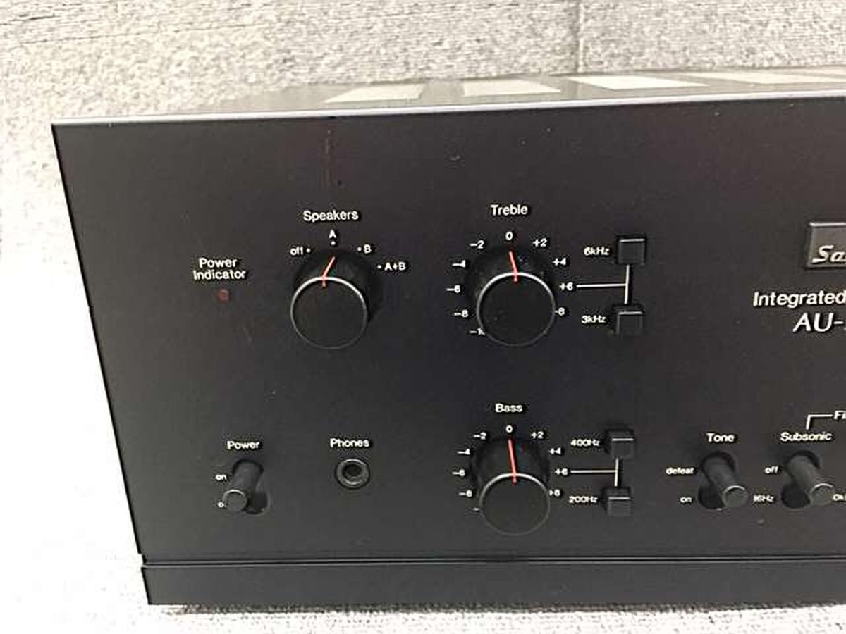 SANSUI AU-707 DC Integrated Amplifier Amp 225W AC100V Black SANSUI AU-707 DC Integrated Amplifier Amp 225W AC100V Black