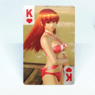 K Heart KASUMI DEAD OR ALIVE Extreme 2 Playing Cards KOEI TECMO JAPAN GAME