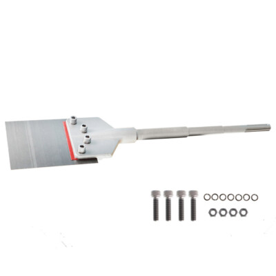 Floor Scraper 6'' × 25'' Wide Tile Removal Bit With Long Handle & Heavy Duty Blade