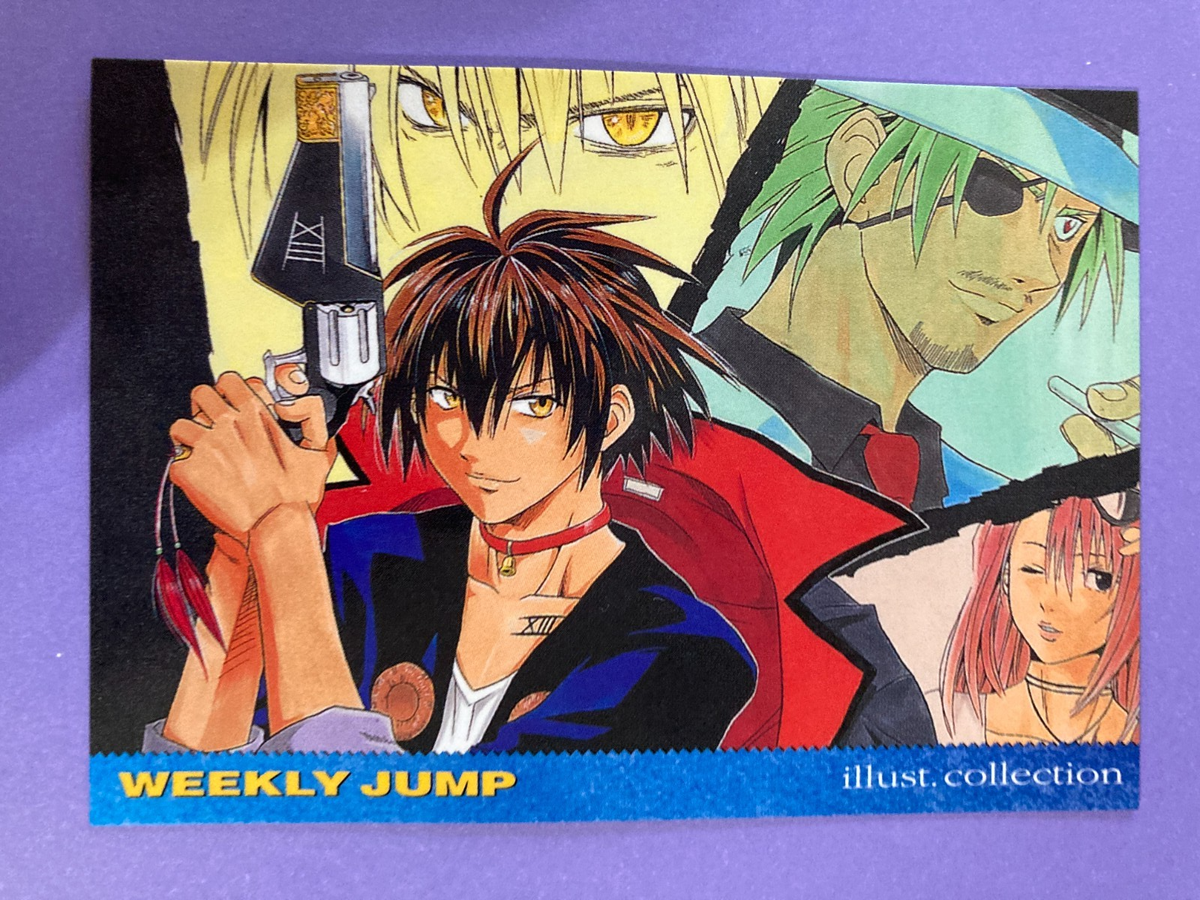 Black Cat Card No.17 Weekly Jump illust Collection TCG Japan 2000