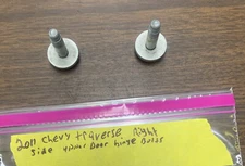 New Door Hinge Front or Rear RIGHT Side Upper for Chevy LH Hand 25943922 BOLTS