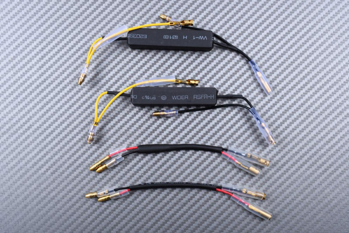 Feu LED clignotants intégrés Yamaha XJ6S pour supprimer l'origine