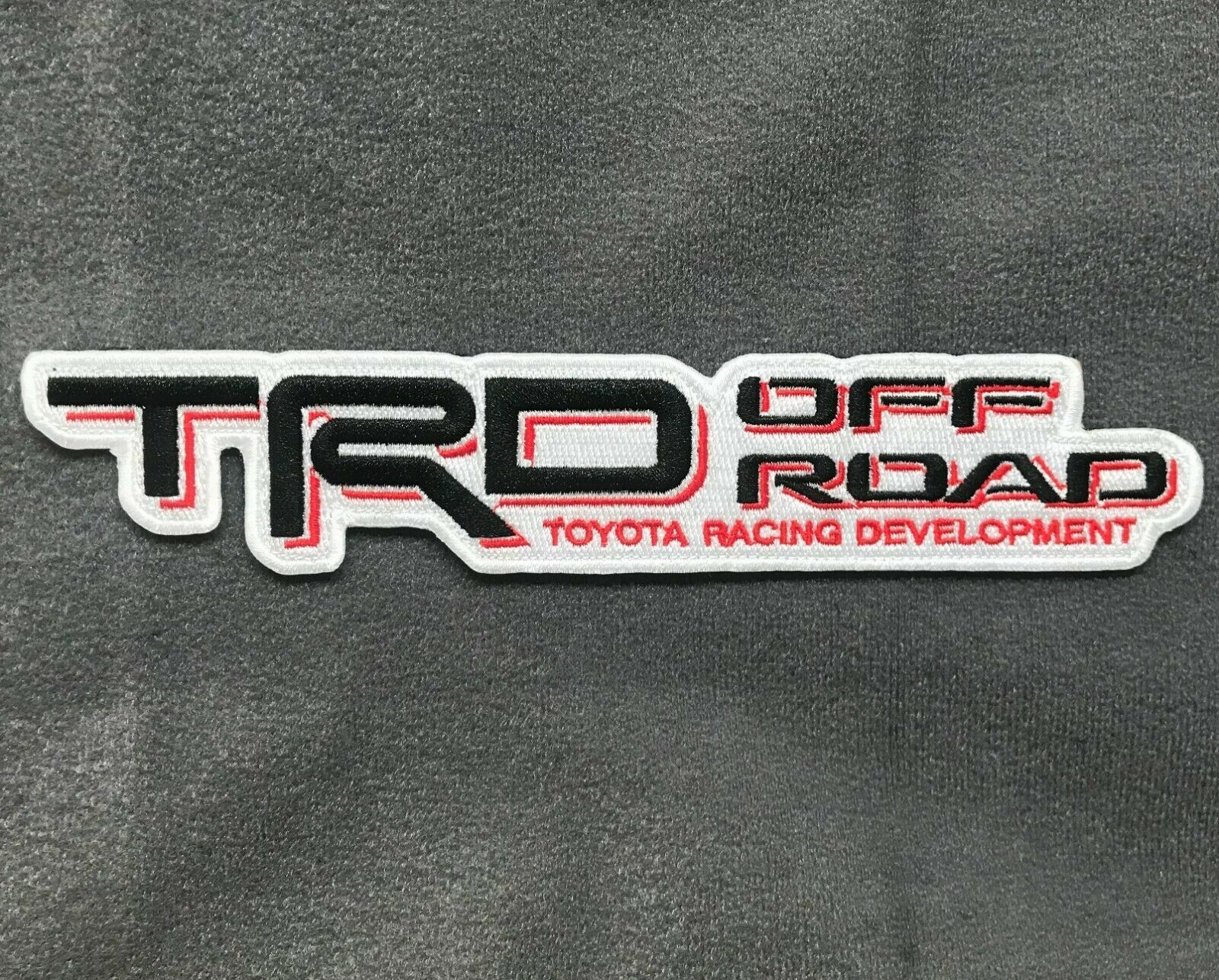 TRD Off Road Racing Embroider Patch Tacoma 4Runner Overland Tactical Outfitters 