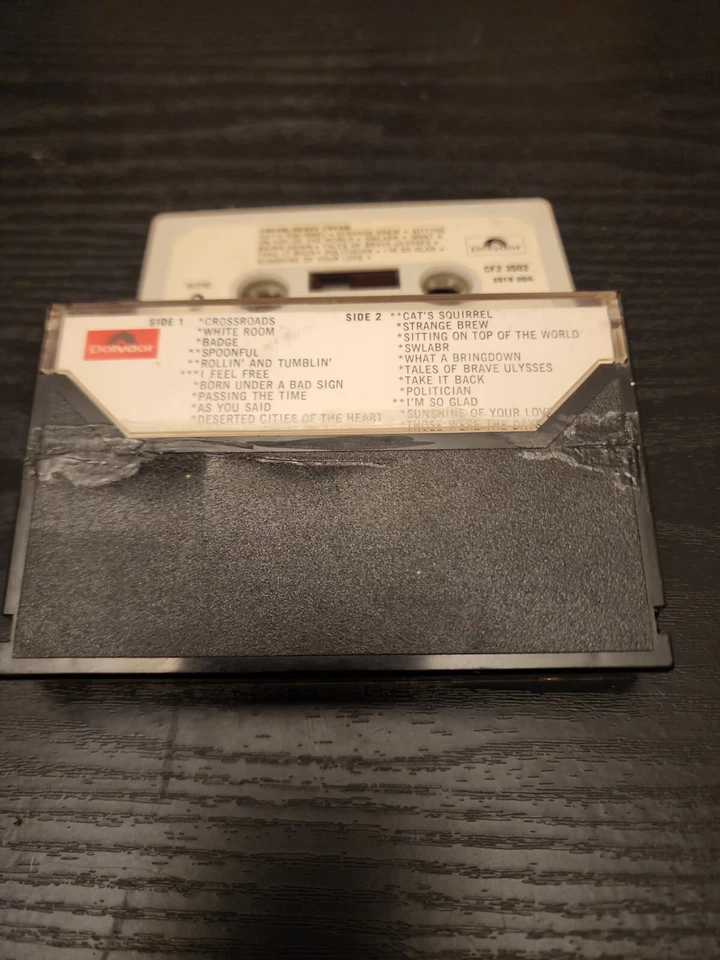 Cream "Heavy Cream" 1972 Cassette Double Album CF-3502 Polydor Foto 2 de 4