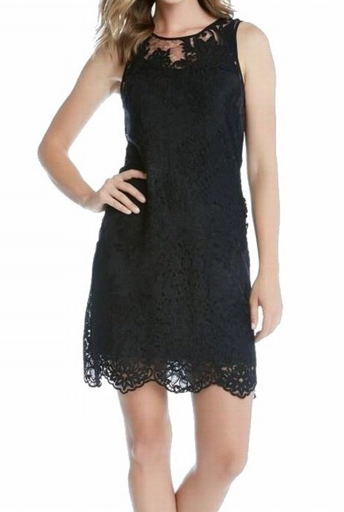 chinese dress ladies V-Neck Scallop Hem Lace Dress