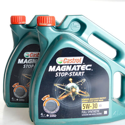 2x CASTROL MAGNATEC STOP-START 5W-30 A5 ACEA A/B1 A/B5 M2C913-C M2C913