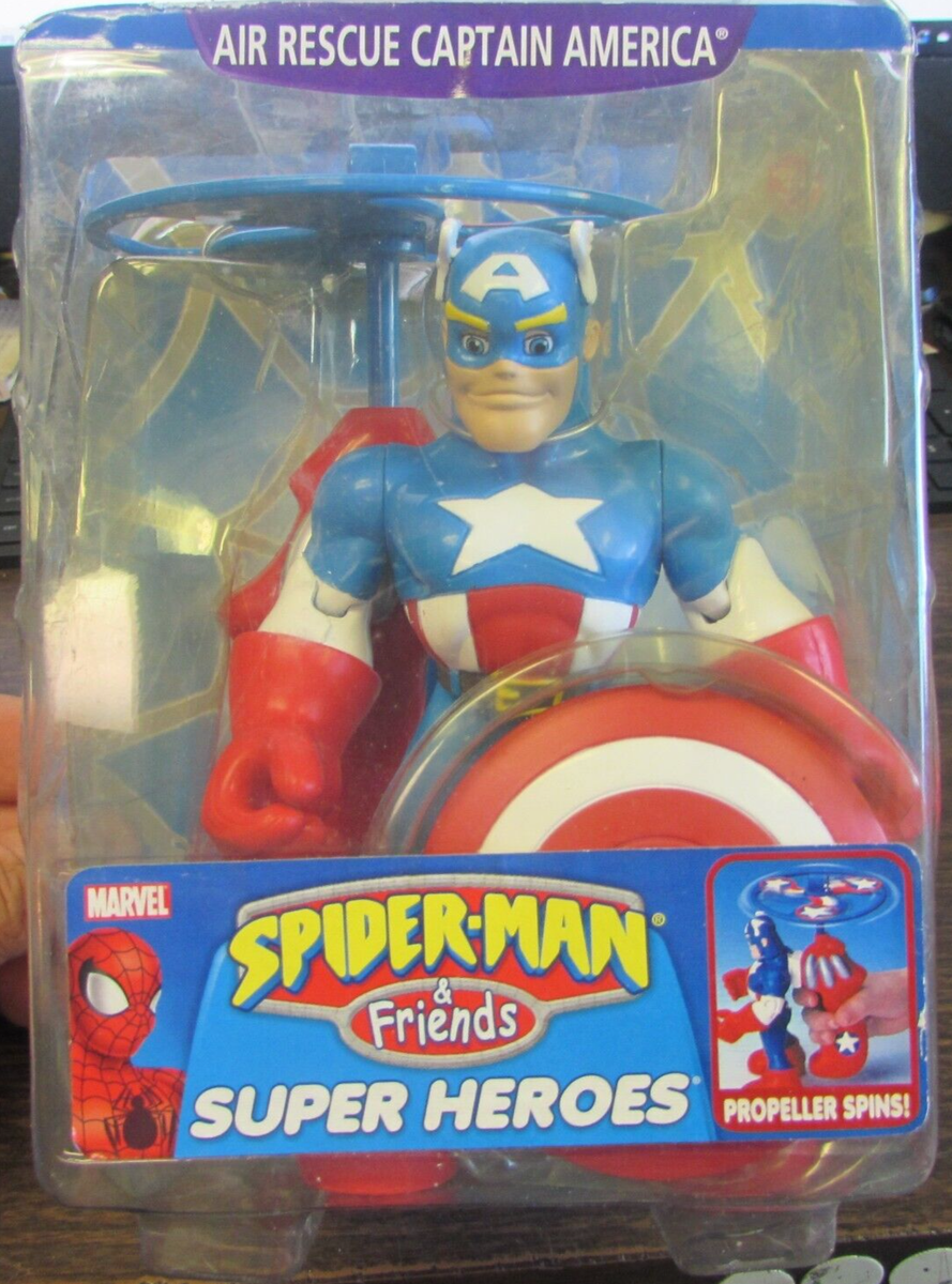 2005 - MARVEL SPIDER-MAN & FRIENDS - CAPTAIN AMERICA - PROPELLER