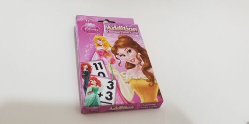 Disney Princess 36 Addition Learning Game Cards/Flashcards - Picture 1 of 2