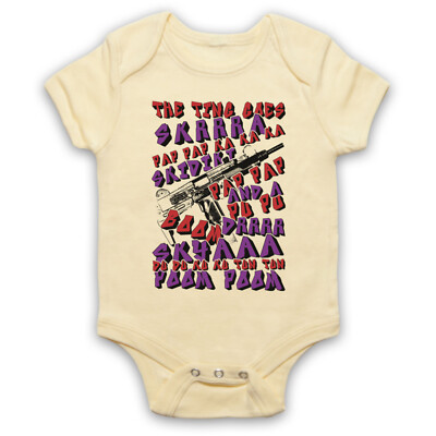 BIG SHAQ THE TING GOES SKRAAA COMEDIAN RAPPER MEME RAP BABY GROW BABYGROW GIFT