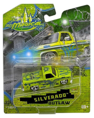 Maisto 1:64 2023 Magical Weekend Cars Exclusive 1987 Chevrolet Silverado Outlaw