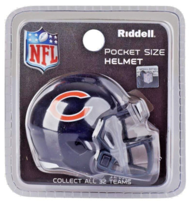 NFL CHICAGO BEARS - SPEED RIDDELL POCKET HELM