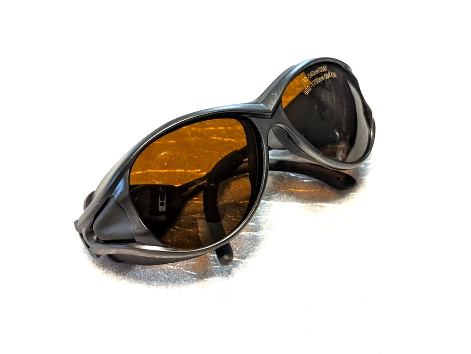 Gafas de seguridad láser EP-1 190nm-540nm OD6+ y 900nm-1700nm OD4+Gafas protectoras Foto 4 de 4