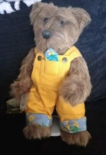 1996 Ashton Drake Gallery Teddy Bear Bartholomew Goldfish Mommy Can I Keep It