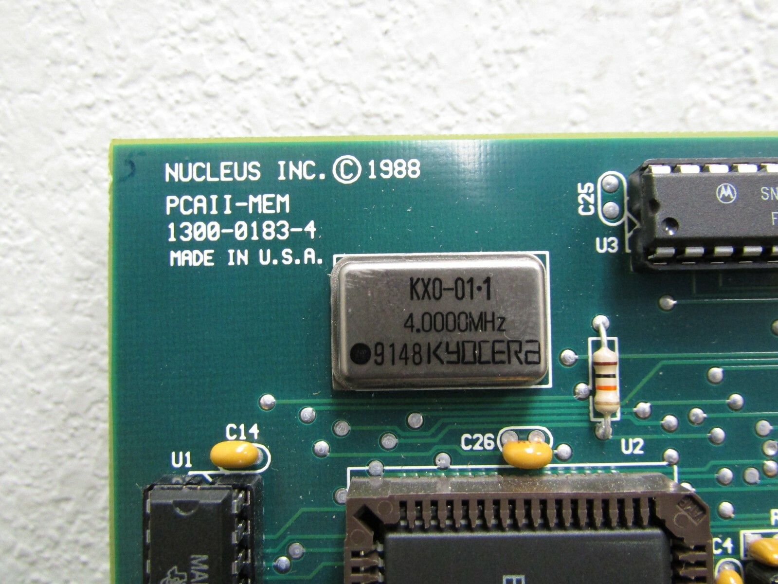 NUCLEUS INC. PCAII- MEM 1300-0183-4 BOARD