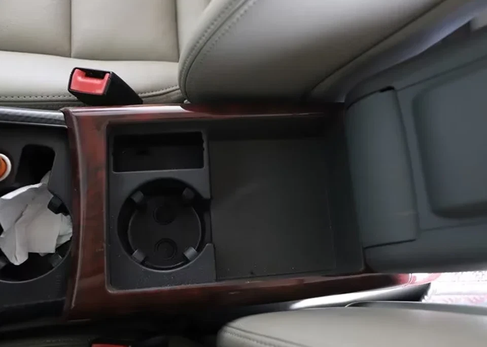 Kit de cubierta interior coche grano madera ágata 13 piezas para Audi A6 2005-2011 Foto 4 de 4