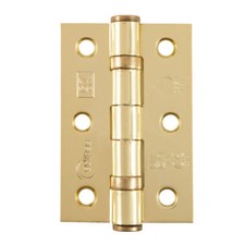 Internal Door Hinges Ball Bearing Fire Doors 3 inch (75mm) Pair & SCREWS