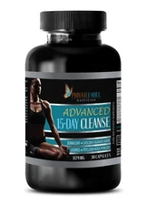 Senna leaves - ADVANCED 15 DAYS CLEANSE - supplements for women - 1 Bottle