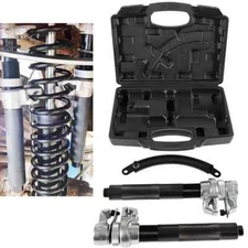 Heavy Duty Coil Spring Compressor Tool w/ Brace for Car Motorcycle Truck ATV UTV