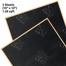 SDBSK2 1.38 Square Feet Black Sound Deadening Speaker Kit Two 10" x 10" Pieces