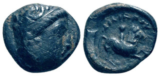ROI DE MACEDOINE PHILIPPE II (359 –336 av JC) bronze CAVALIER