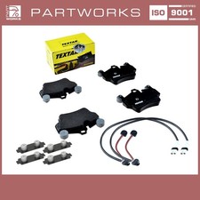 Bremsbeläge + WK + Dämpfungsbleche für PORSCHE 997 Carrera 4 325PS VORNE