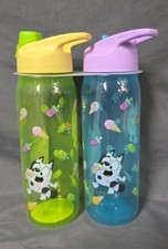 Set Of 2 Bluey 20 Oz Water Bottle  Carry Handle Target Summer 2025