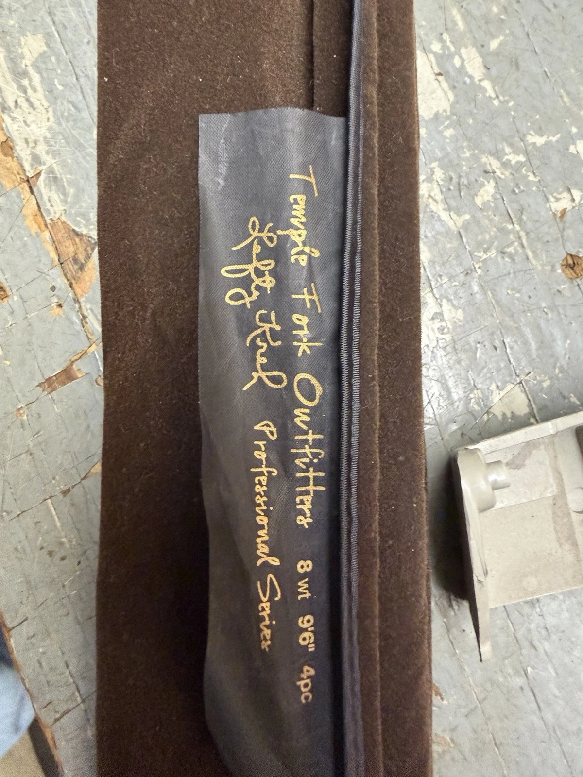 Temple Fork Outfitters TICR Lefty Kreh Fly Rod 9ft 6 8wt 4pc W/ Case