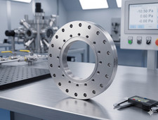 Ultra High Vac 8" CF to 6" CF Zero-Length Reducer ConFlat Vacuum Flange