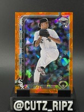 2025 Topps Chrome Sapphire Jairo Iriarte RC Orange Refractor /25 White Sox SP